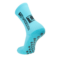 Tapedesign all round classic grip sock in light blue.