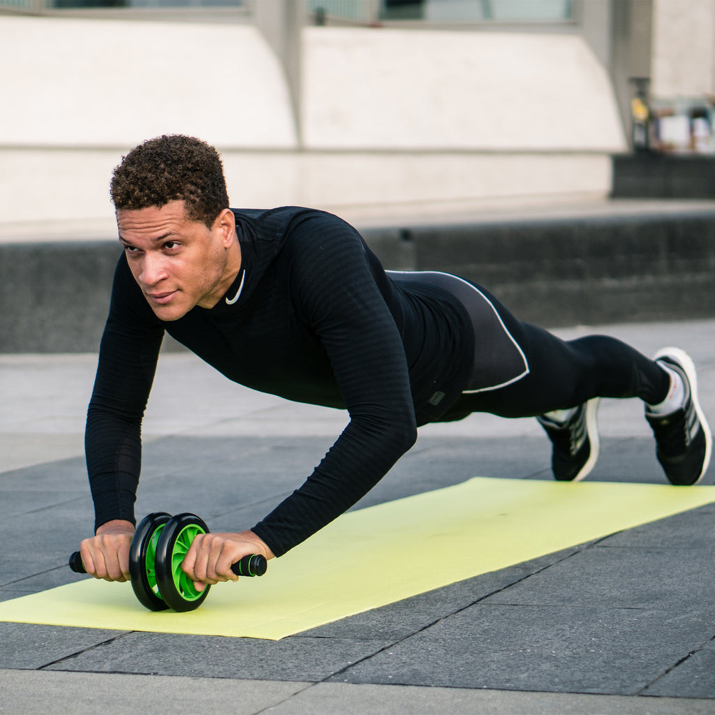 UFE Ab Roller | Dual Wheel Core Trainer UK – Greaves Sports