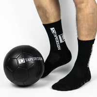 TapeDesign all round superlight grip sock in black.