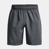 Under Armour Woven Graphic Shorts in Pitch Grey.