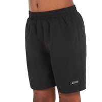 Penrith 15 inch Ecodura boys swimming shorts in black