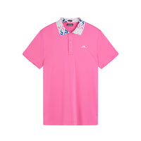 J.Lindeberg Glen regular fit golf polo in azalea pink.