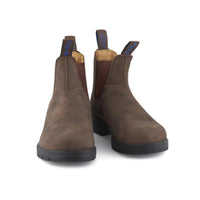 Blundstone 584 thermal series chelsea boot in rustic brown.