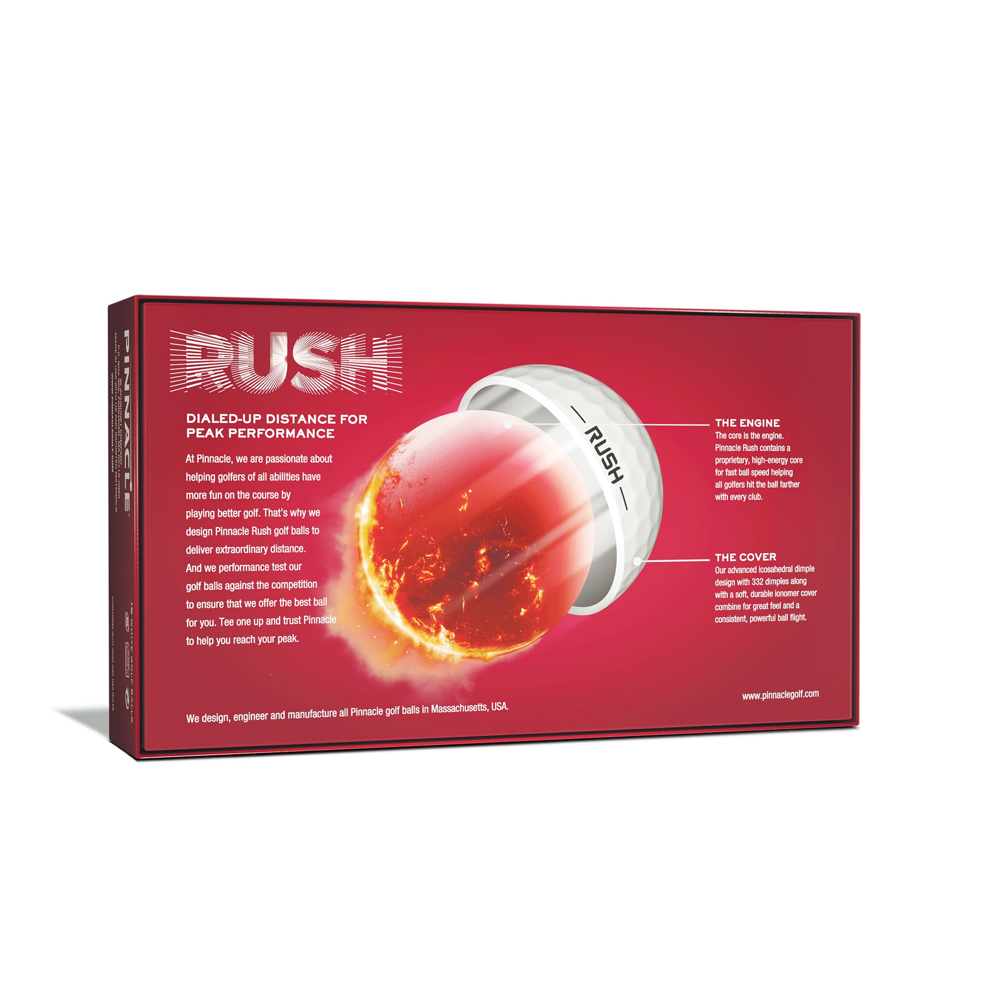 PINNACLE RUSH GOLF BALL Greaves Sports