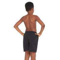 Penrith 15 inch Ecodura boys swimming shorts in black