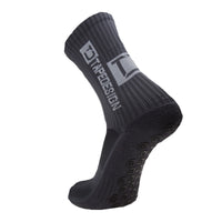Tapedesign all round classic grip sock in black.