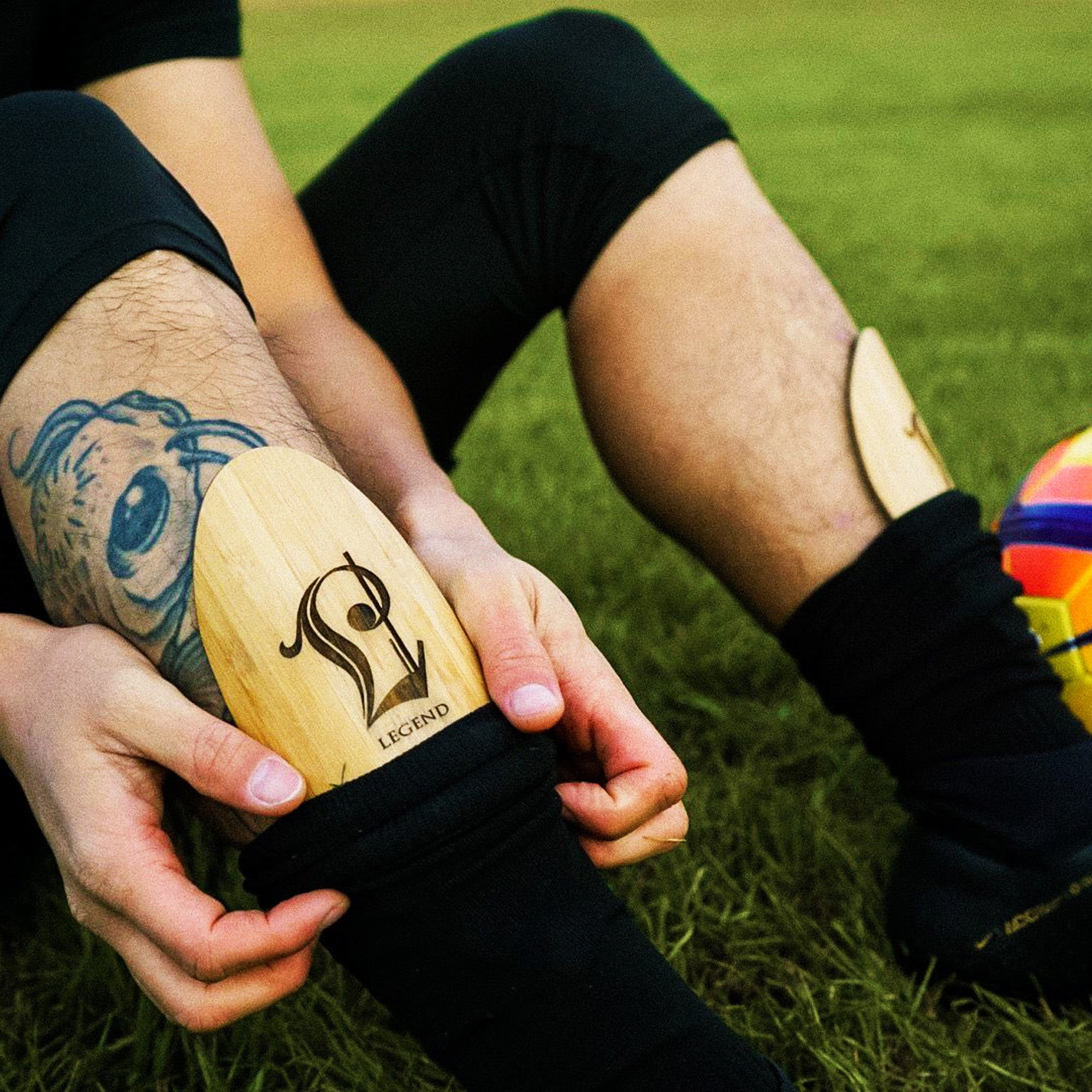 L1 Bamboo Shin Guards | Football – Greaves Sports