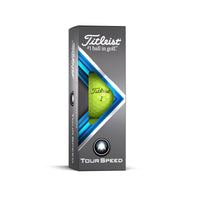 3 Pack box for the Titleist tour speed 2022 golf ball.