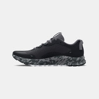 Men's Under Armour Charged Bandit TR 2 SP running shoes in black/camouflage.