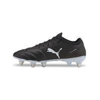 PUMA Avant Pro rugby boots in black and arctic ice