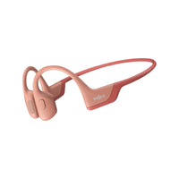 Shokz OpenRun Pro running headphones in pink