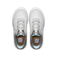 FootJoy Stratos Women's Golf Shoes in White/Grey/Ice Blue