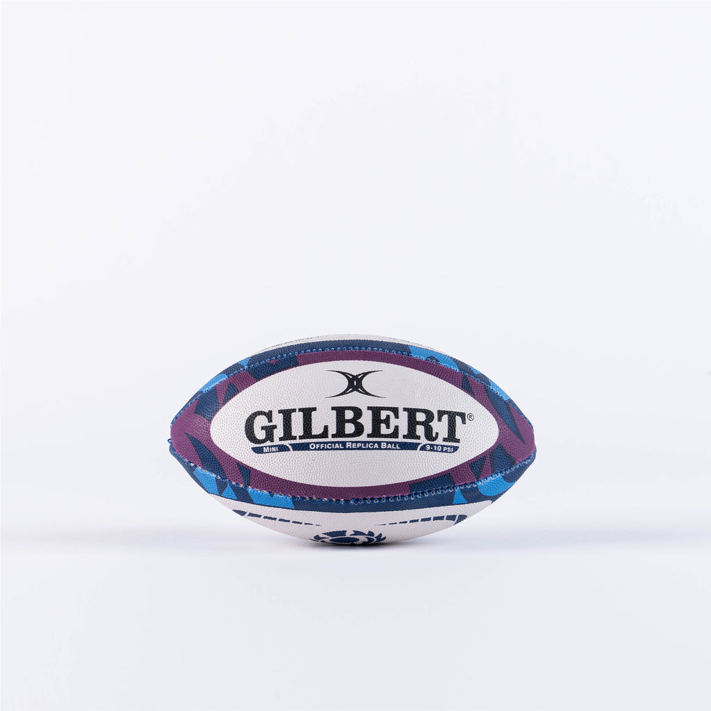 Scotland Rugby Mini Ball White/Purple/Blue | Gilbert – Greaves Sports