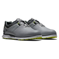 FootJoy PRO SL golf shoe in grey/charcoal.