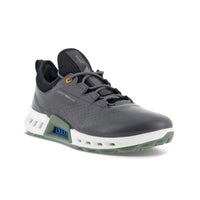 ECCO golf biom C4 golf shoe in magnet grey.