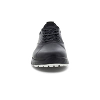 ECCO Golf S Three GTX golf shoe in black.