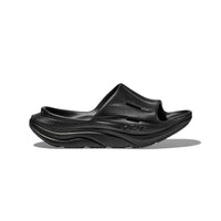 Hoka Ora Recovery Slide 3 in black.