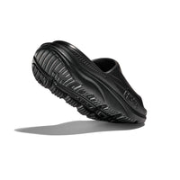 Hoka Ora Recovery Slide 3 in black.