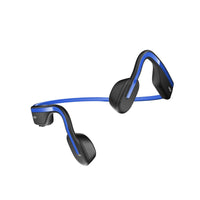 Shokz OpenMove running headphones - blue & black colour